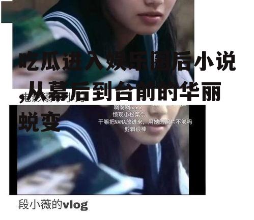 吃瓜进入娱乐圈后小说,从幕后到台前的华丽蜕变