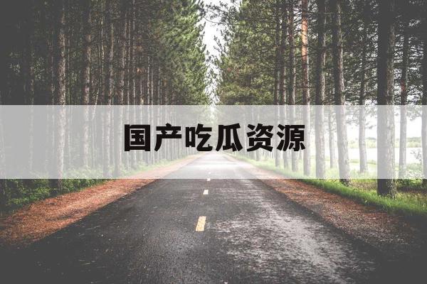 国产吃瓜资源
