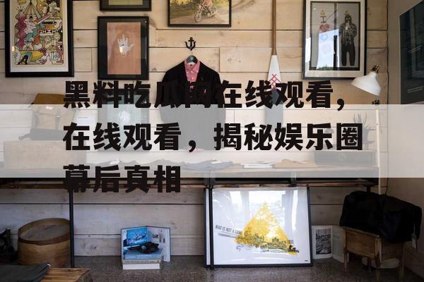 黑料吃瓜网在线观看,在线观看，揭秘娱乐圈幕后真相