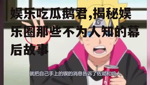 娱乐吃瓜鹅君,揭秘娱乐圈那些不为人知的幕后故事
