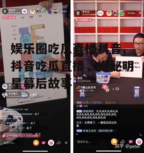 娱乐圈吃瓜直播抖音,抖音吃瓜直播，揭秘明星幕后故事